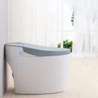 Intelligent toilet tank-less compact design  1015-Green