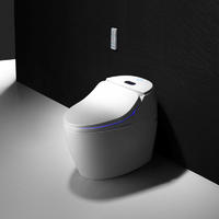 Auto open cover and seat electric toilet built-in water tank zero water pressure JT-1016